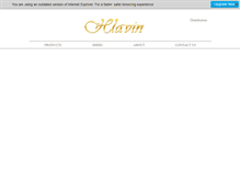 Tablet Screenshot of hlavin-industries.com